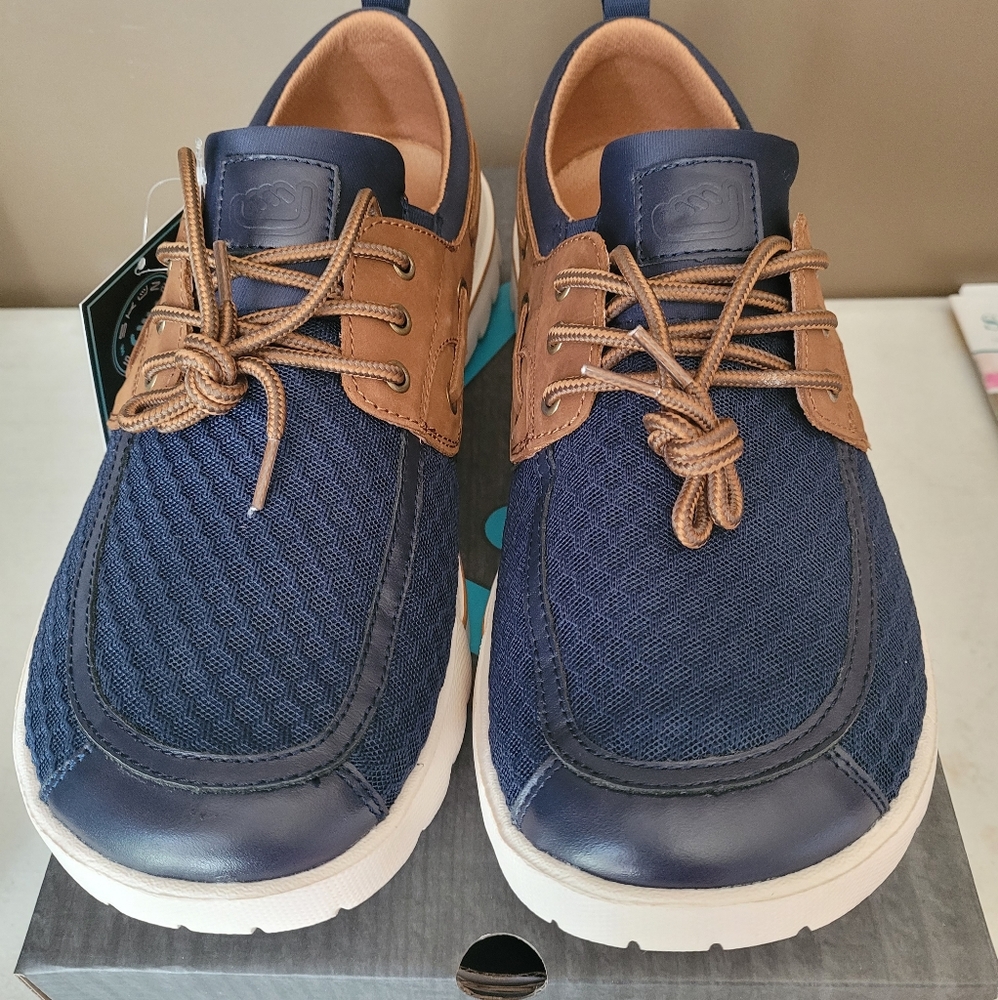 DEL MARINA Navy/Brown